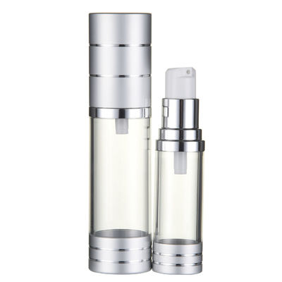 良い価格 15ml 20ml 30ml 40ml 50ml プラスチックシリンダー 空気のない化粧品ボトル ASスクリーン印刷 オンライン