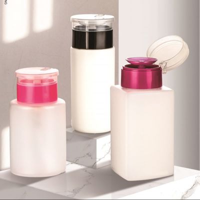 良い価格 100-200ML ネイルポーチ パーソナルケア用のカスタマイズされた色のプラスチックポンプ オンライン