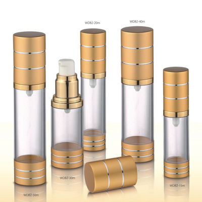良い価格 15ML 20ML 30ML 40ML 50ML パンプスプレーヤー付き空気のないボトル オンライン