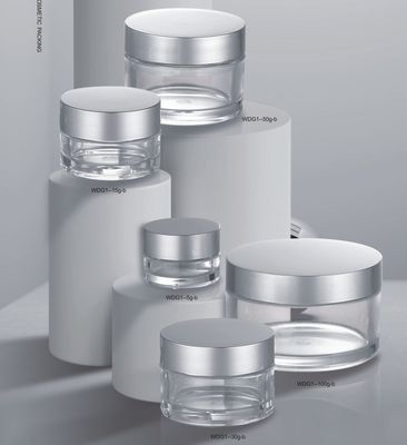 良い価格 スクリューキャップ 5g 15g 30g 50g 100g Petg 化粧品ジャー アイクリーム用 密閉タイプ オンライン